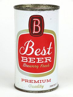 1960 FLORIDA Best Premium Beer 12oz Flat Top 36-20