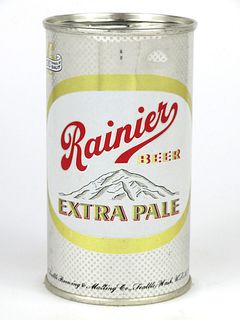 Minty! 1948 Rainier Extra Pale Beer 12oz Flat Top 118-13v