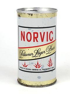 1966 Norvic Pilsener Lager Beer 12oz Tab Top T98-33
