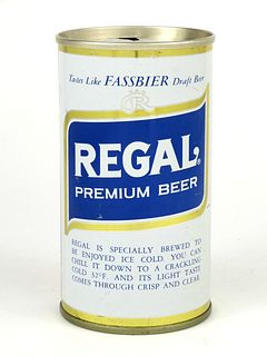 1969 Regal Premium Beer (Miami) 12oz Tab Top T113-22