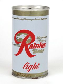 1970 Rainier Beer 12oz Tab Top T112-05