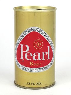 1969 Pearl Beer (wide seam) 12oz Tab Top T107-23V