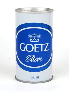 1970 Goetz Beer 12oz Tab Top T69-22v2