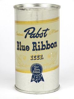 1949 Pabst Blue Ribbon Beer 12oz Flat Top 46-07