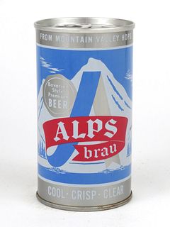 1968 Alps Brau Beer (Fort Wayne) 12oz Tab Top T32-39