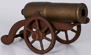 Paint Decorated Toy Cannon 