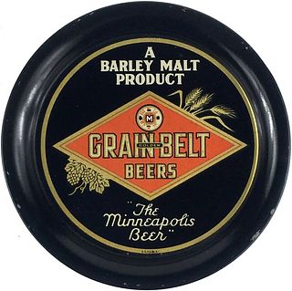 1938 Grain Belt Beers  Tip Tray 