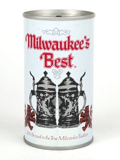 1972 Milwaukee's Best Beer 12oz Tab Top T94-37v