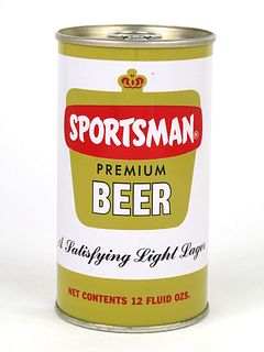 1970 Sportsman Premium Beer 12oz Tab Top T125-14