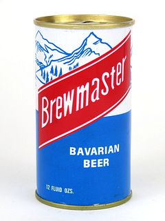 Tough! 1968 Brewmaster Bavarian Beer 12oz Tab Top T45-35
