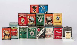 Group of Tobacco Tins Plus 
