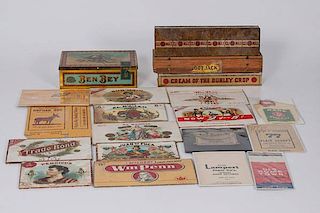 Collection of Cigar and Tobacco Items  