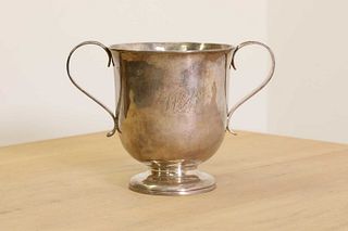 A George I silver two-handled cup,