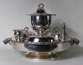 GSC Bain Marie Silver Plated Supper Service