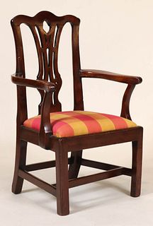 George III Mahogany Child's Chair