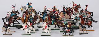 James McEnroe Folk Art Military Figurines 