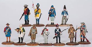 Folk Art Military Figures by James McEnroe 