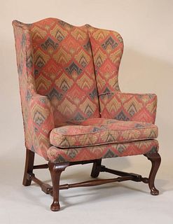 Colonial Williamsburg Queen Anne Style Easy Chair
