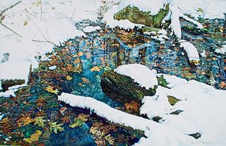Choi Chor-Foo Watercolor Winter Landscape