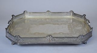 Silverplate Gallery Tray