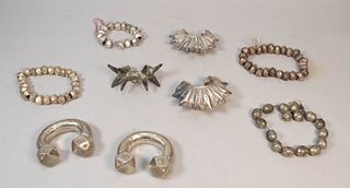 Grouping of Moroccan / Indian Cuffs and Beads