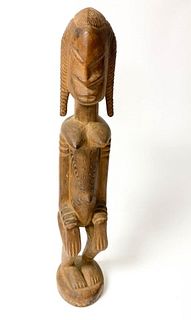 Bambara Gwan Mother and Child Sculpture Mali