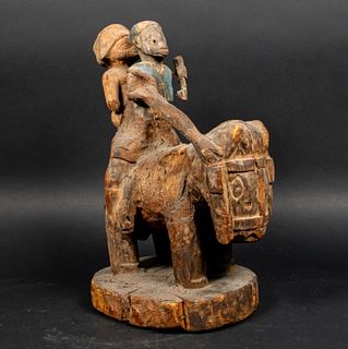 Yoruba Equestrian Statue Nigeria