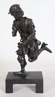 Bronze Figure of a Dancing Demon