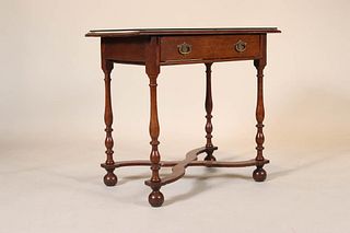 William & Mary Oak Dressing Table