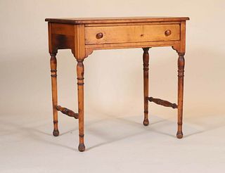 Federal Style Maple Dressing Table