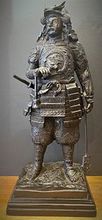 Bronze Shogun Warrior Statue