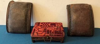 3 19th C Footstools French 