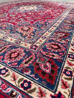 Early 20th C Hand Woven Oriental Rug 