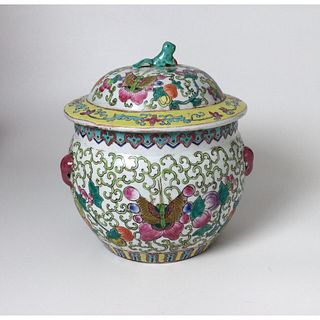 Chinese Covered Famille Jar