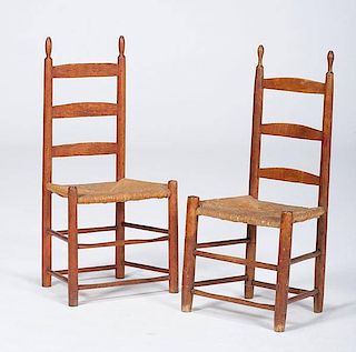 Ladderback Side Chairs 
