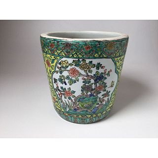 Chinese Rose Flower Pot