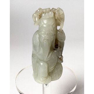Chinese Jade Carved Figure
