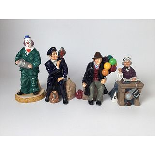 Lot of 4 Royal Doulton Figures 