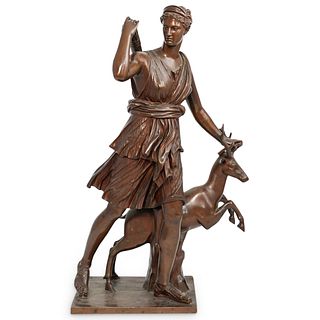 Ferdinand Barbedienne (1810-1892) The Huntress Bronze