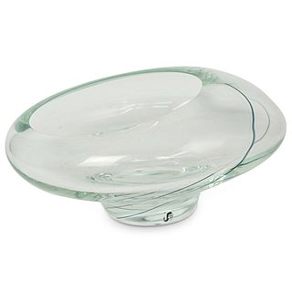 Des. E. Seguso Murano Glass Bowl