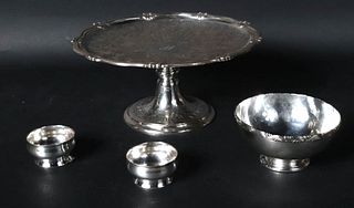 Tiffany Sterling Footed Cake Stand