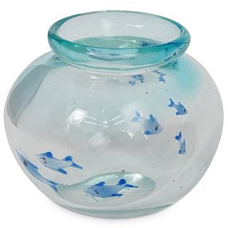 Murano Glass Fish Bowl