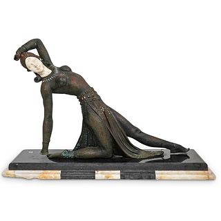 Attrib. Demetre Chiparus (Romanian,1886-1947) Figural Bronze