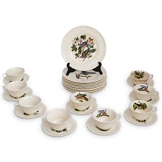 (28 Pc) English Alfred Meakin Audubon Porcelain Set
