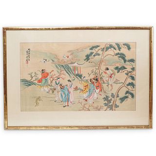 Chinese Painting on Silk