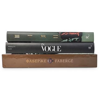 (3Pc) Designer Coffee Table Book Collection