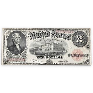 $2 US Legal Tender 1917 Note