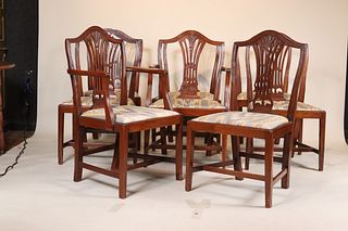 Eight George III Style Dining Chairs