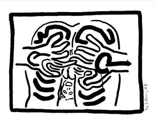 Keith Haring - Untitled from Bad Boys