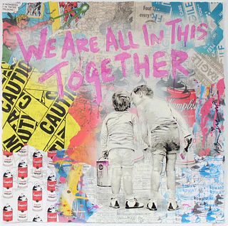 Mr. Brainwash - We Are All in This Together (Pink)